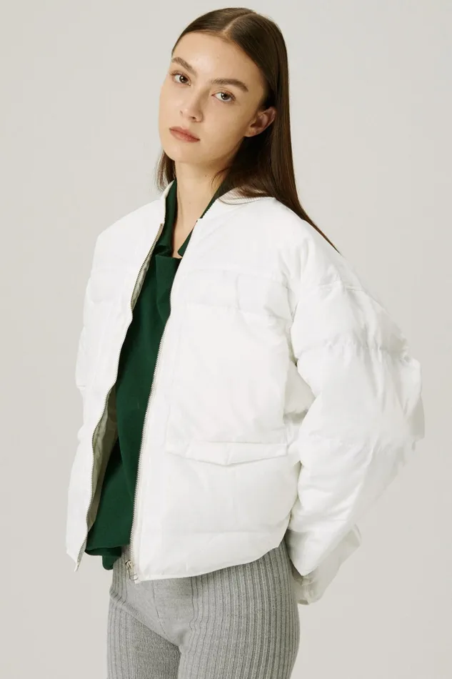 Storets Zoe Hilo Puffer Short Coat Women Jackets and Coats