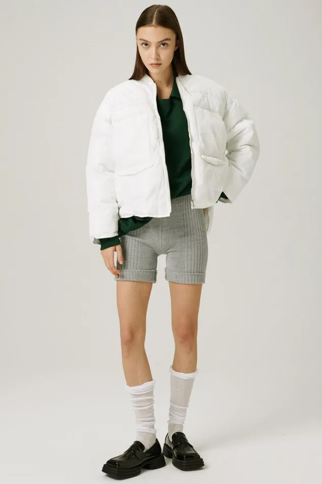 Storets Zoe Hilo Puffer Short Coat Women Jackets and Coats