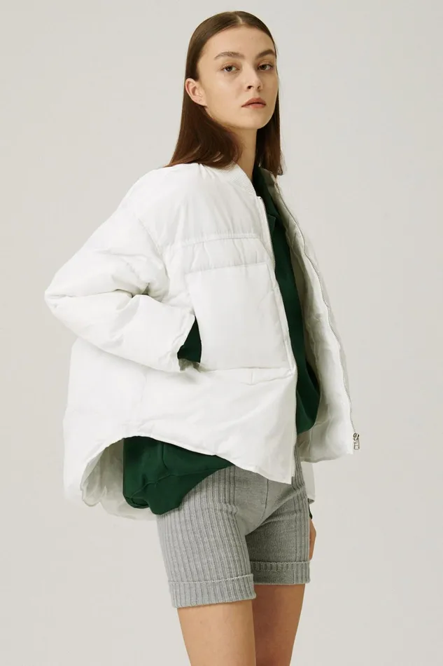 Storets Zoe Hilo Puffer Short Coat Women Jackets and Coats