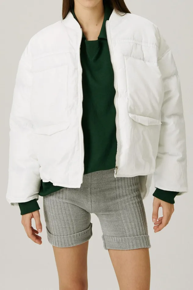 Storets Zoe Hilo Puffer Short Coat Women Jackets and Coats