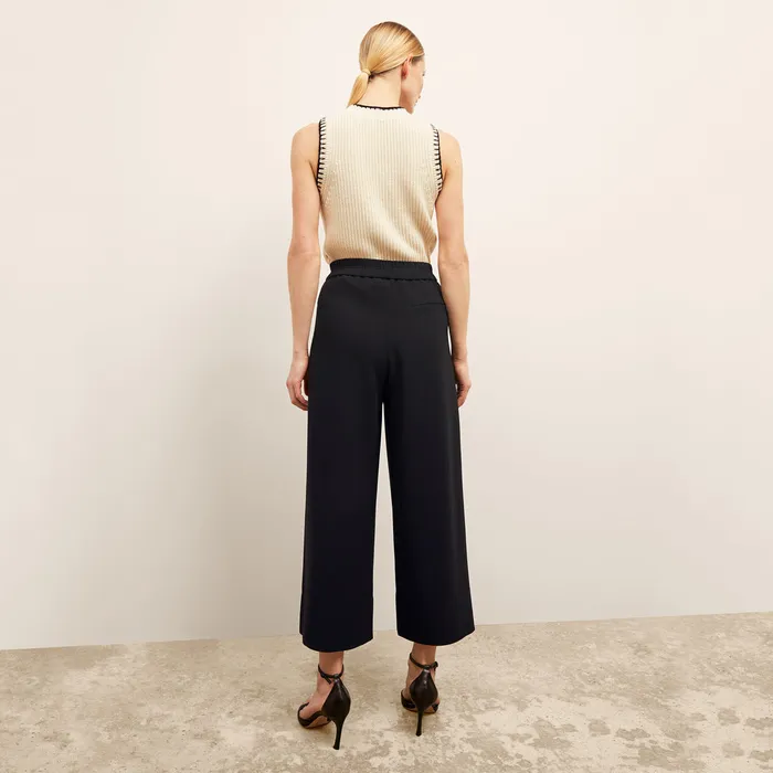 Suiting M M LaFleur Women The Elena Travel Culotte 8211 Everyday Crepe Black Everyday Crepe