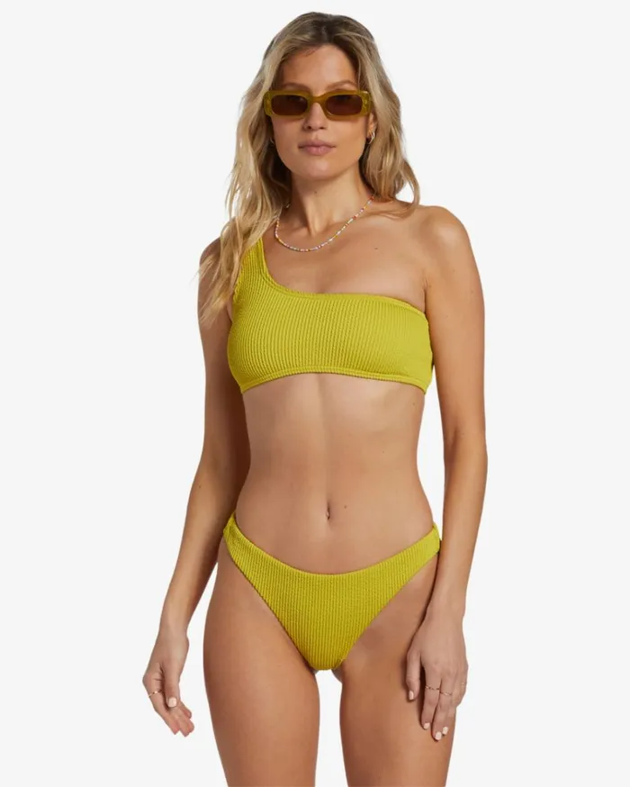 Summer High Tanga Bikini Bottoms Tart Lime Women Billabong Bikinis