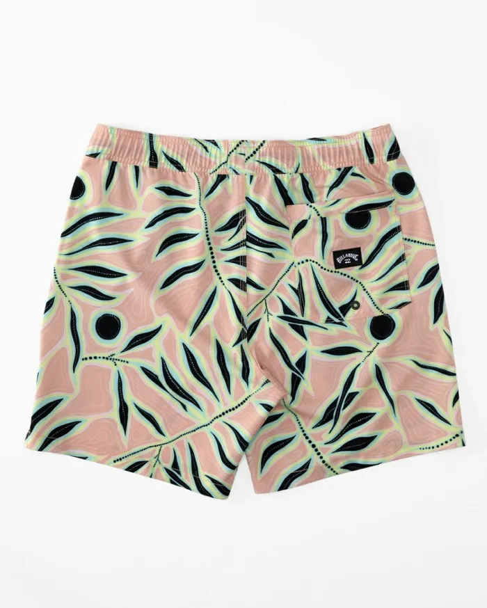 Sundays Layback 17034 Boardshorts Melon Men Billabong Side Pockets