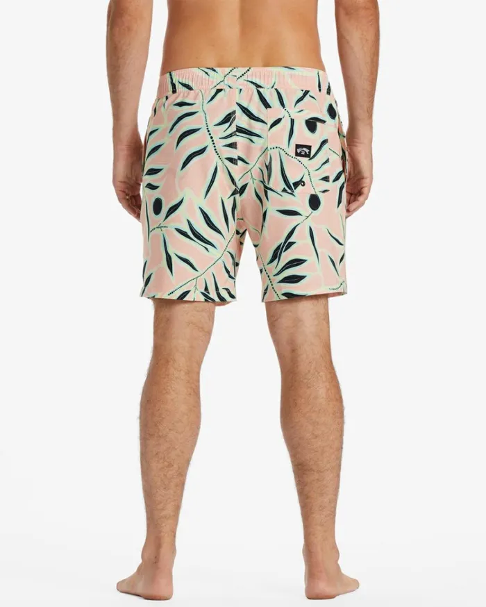 Sundays Layback 17034 Boardshorts Melon Men Billabong Side Pockets