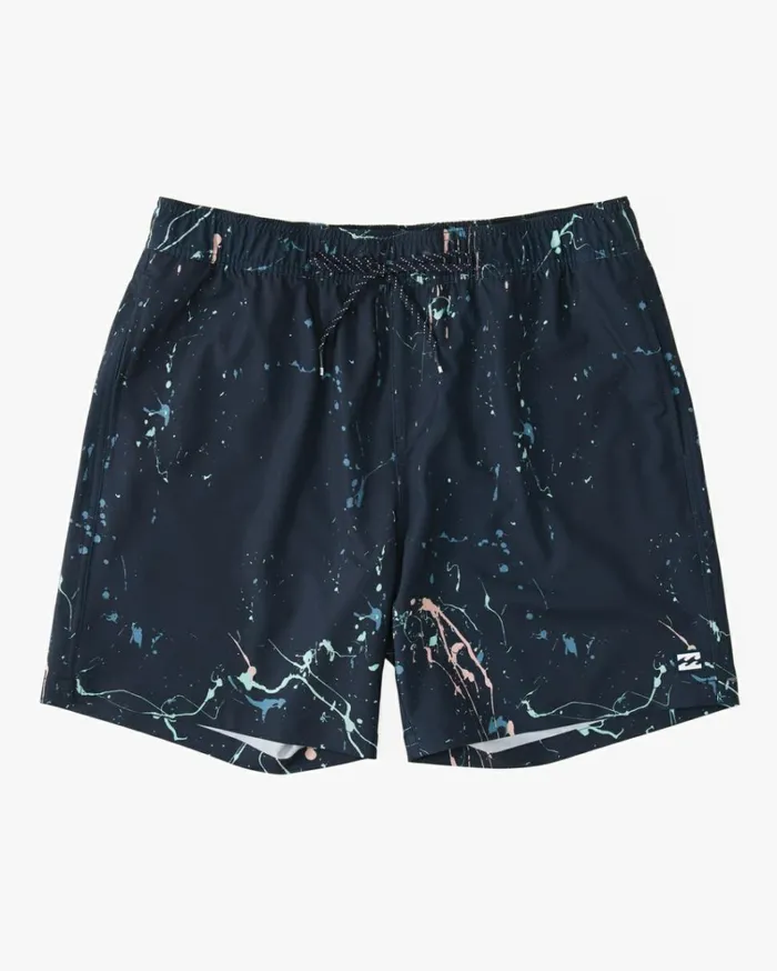 Sundays Layback 17034 Boardshorts Navy Men Billabong Side Pockets