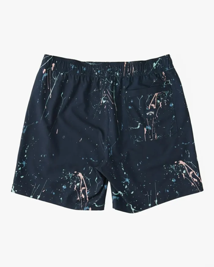 Sundays Layback 17034 Boardshorts Navy Men Billabong Side Pockets