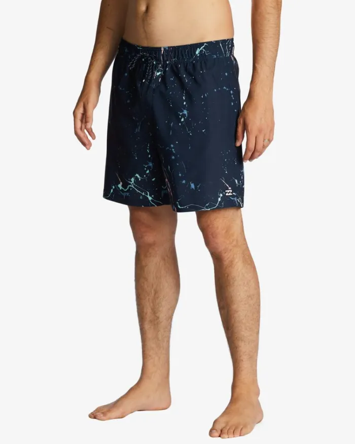 Sundays Layback 17034 Boardshorts Navy Men Billabong Side Pockets