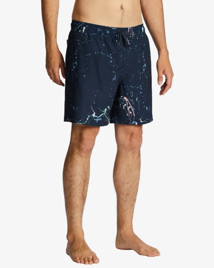 Sundays Layback 17034 Boardshorts Navy Men Billabong Side Pockets