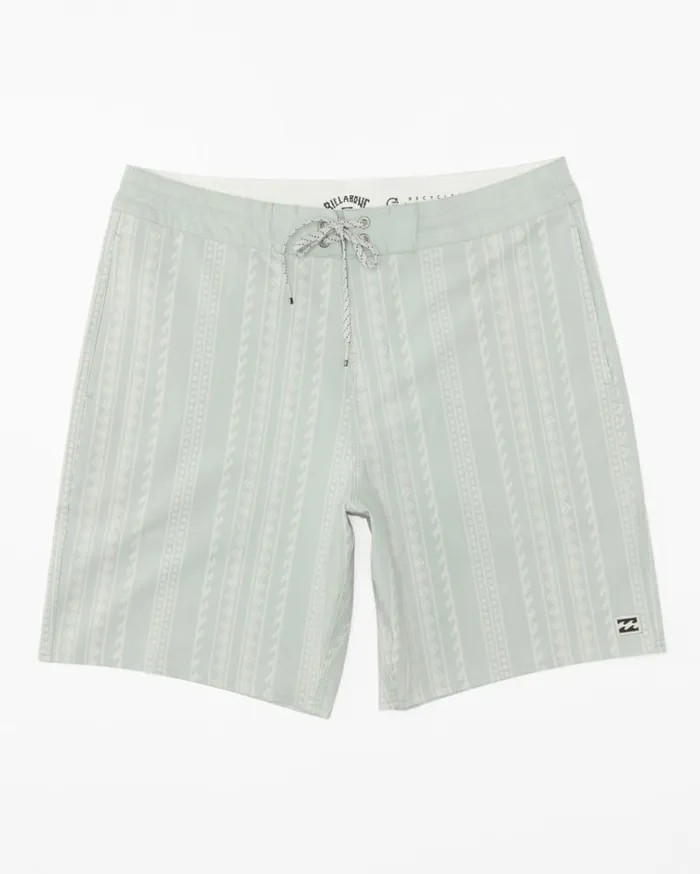Sundays Lo Tide 19034 Boardshorts Light Sage Men Billabong Side Pockets
