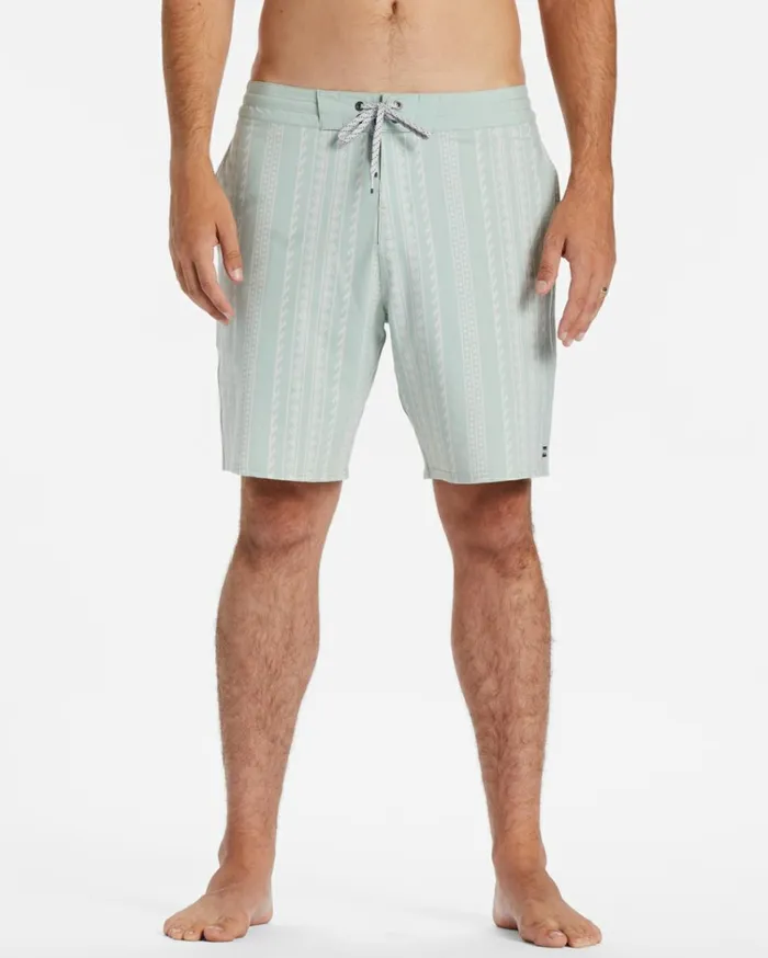 Sundays Lo Tide 19034 Boardshorts Light Sage Men Billabong Side Pockets