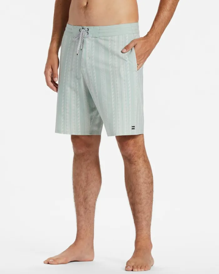 Sundays Lo Tide 19034 Boardshorts Light Sage Men Billabong Side Pockets