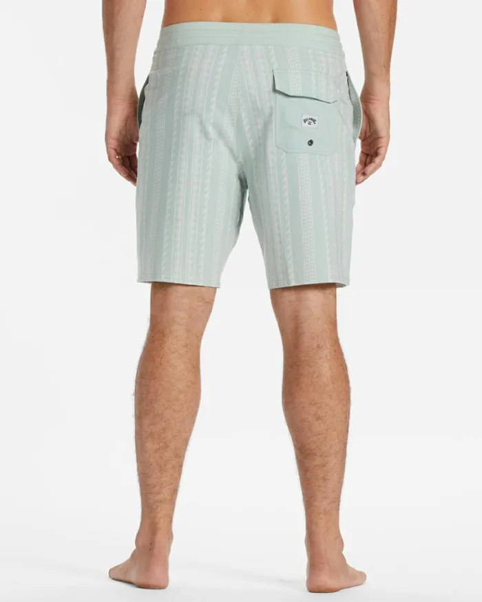 Sundays Lo Tide 19034 Boardshorts Light Sage Men Billabong Side Pockets