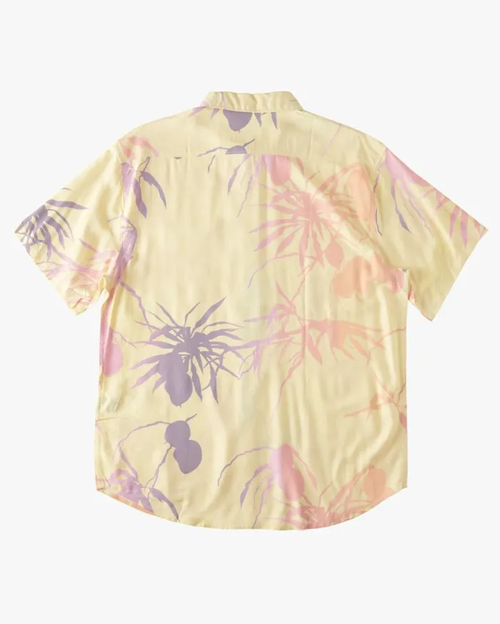 Sundays Short Sleeve Shirt Lemon Men Billabong Shirts