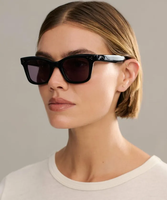 Sunglasses Women Jenni Kayne Thompson Sunglasses Black