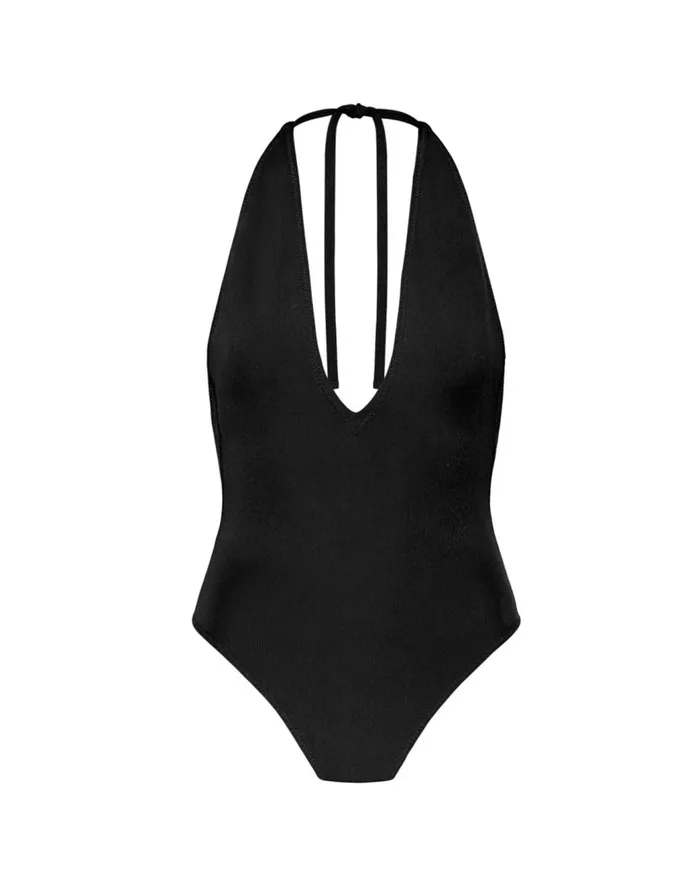 Surf and Swim Women Cynthia Rowley Frankie Halter Neoprene Swimsuit