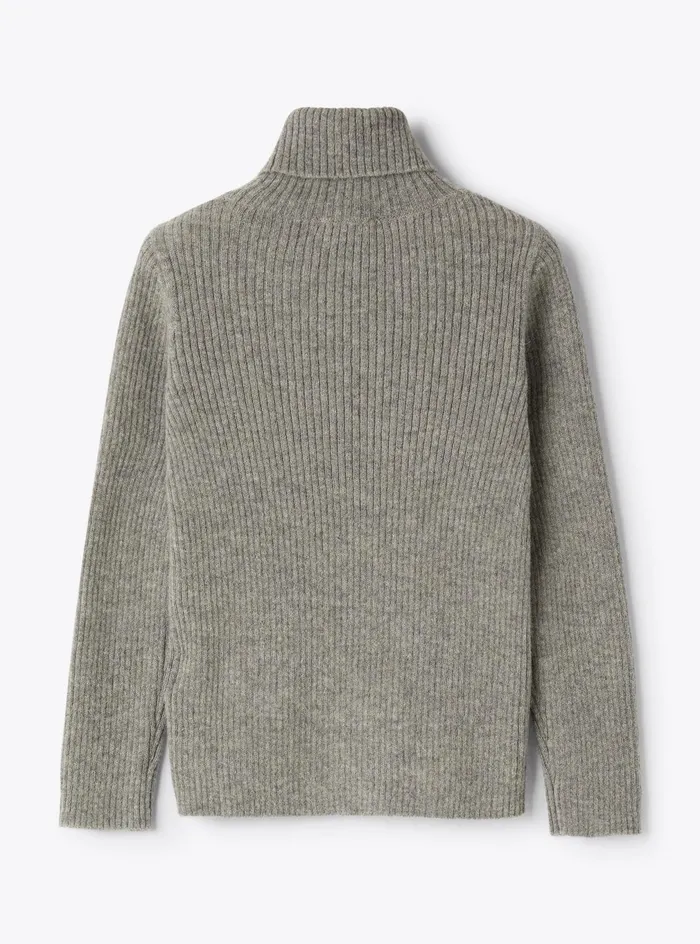 Sweaters And Cardigans Girl 216 Il Gufo Highneck Wool Sweater