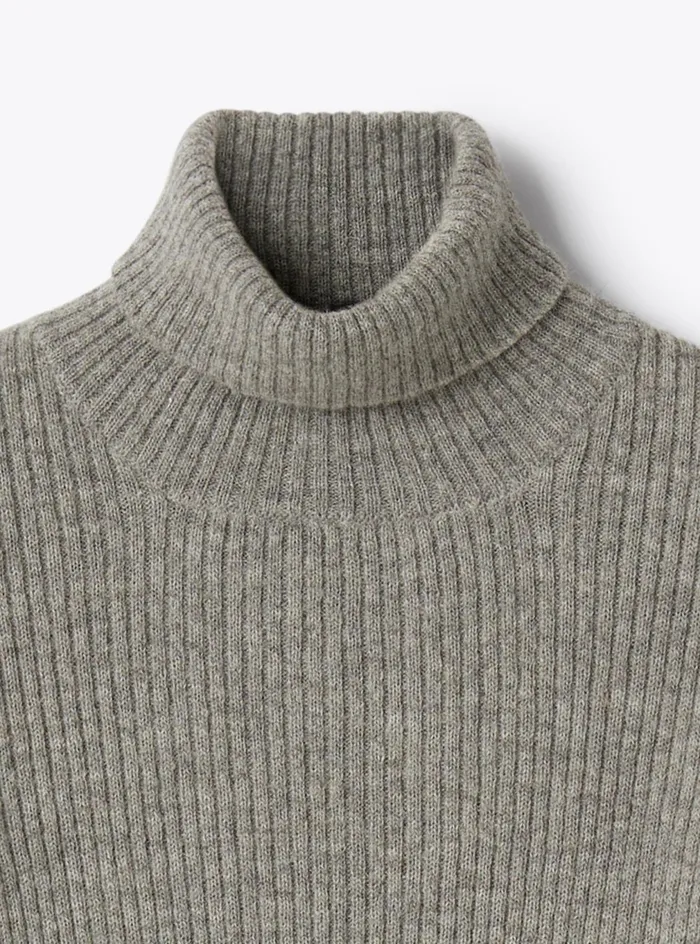 Sweaters And Cardigans Girl 216 Il Gufo Highneck Wool Sweater