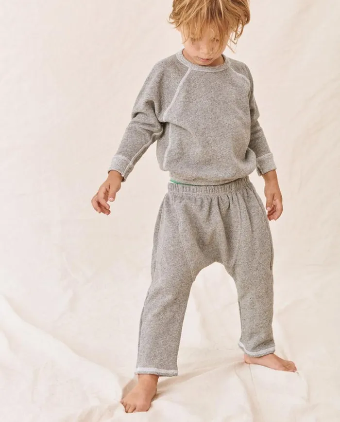 Sweatpants Little039s The Great The Little Gym Pant Varsity Grey