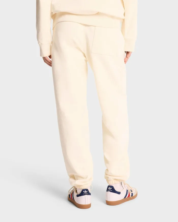 Sweatpants Women Sporty and Rich Serif Logo Sweatpant 8211 CreamNavy