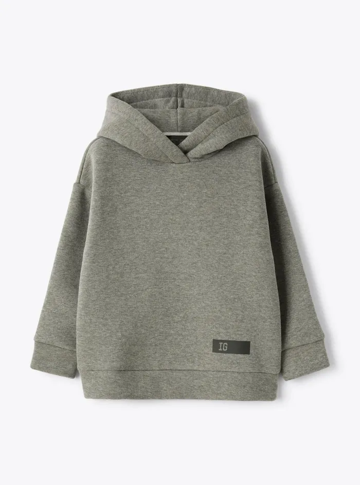 Sweatshirts Boy 216 Il Gufo Brushed Hoodie
