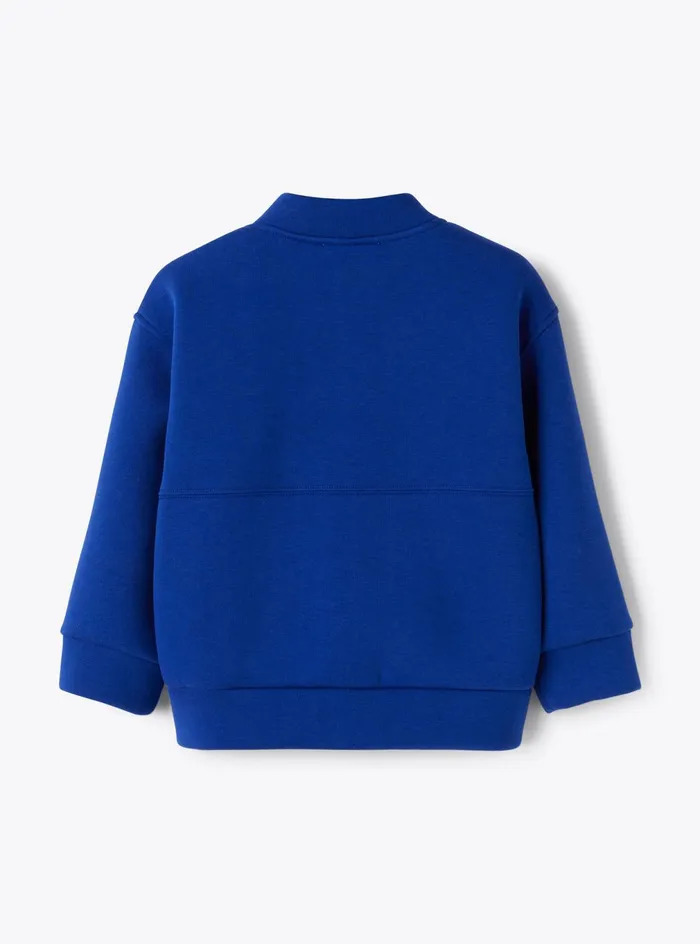 Sweatshirts Boy 216 Il Gufo Fleece Bomber Jacket