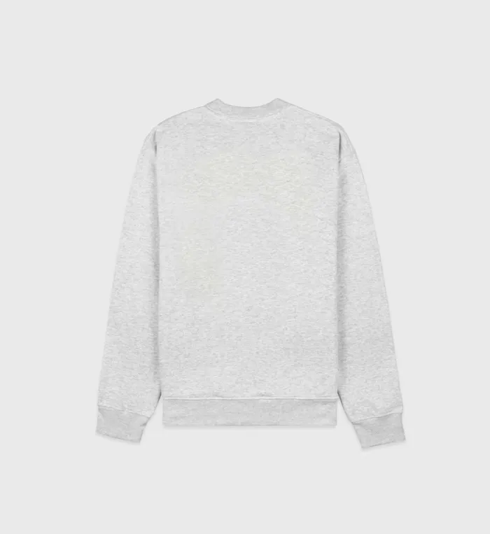 Sweatshirts Women Sporty and Rich 94 Running Club Crewneck 8211 Heather Gray