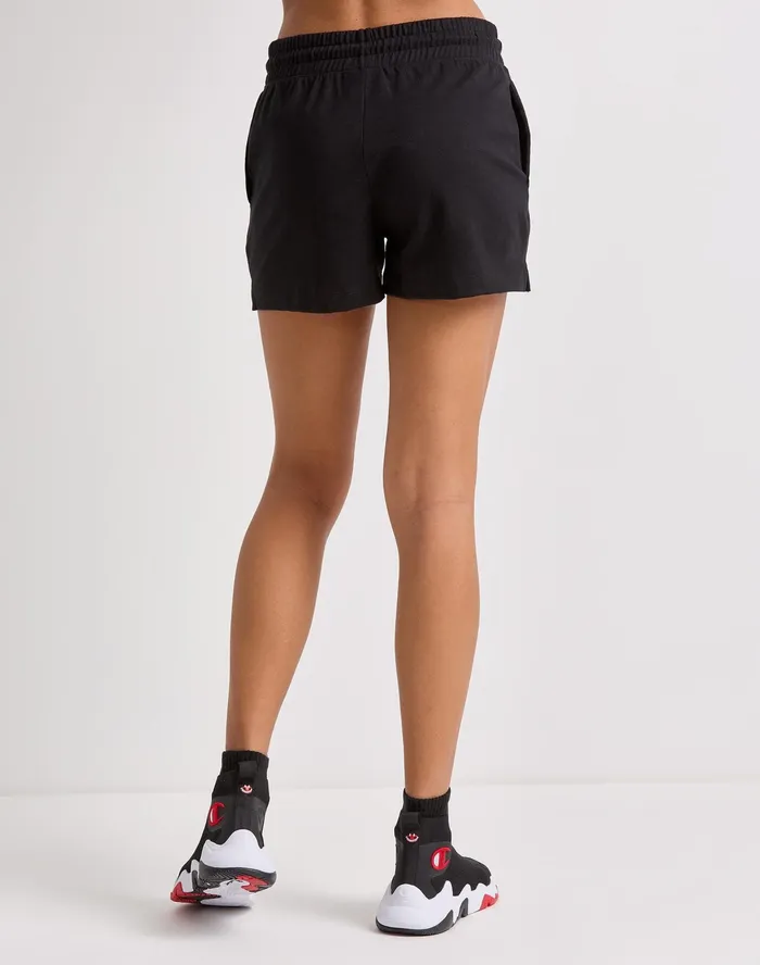 TShirt Shorts C Logo 3034 Black Women Champion Shorts