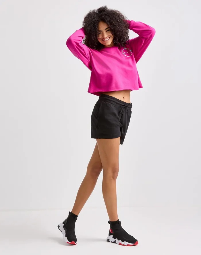 TShirt Shorts C Logo 3034 Black Women Champion Shorts