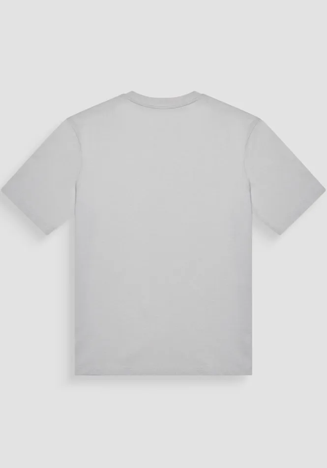 TShirts And Polo Men Antony Morato Relaxed Fit TShirt In Structured Jersey Cotton Ice