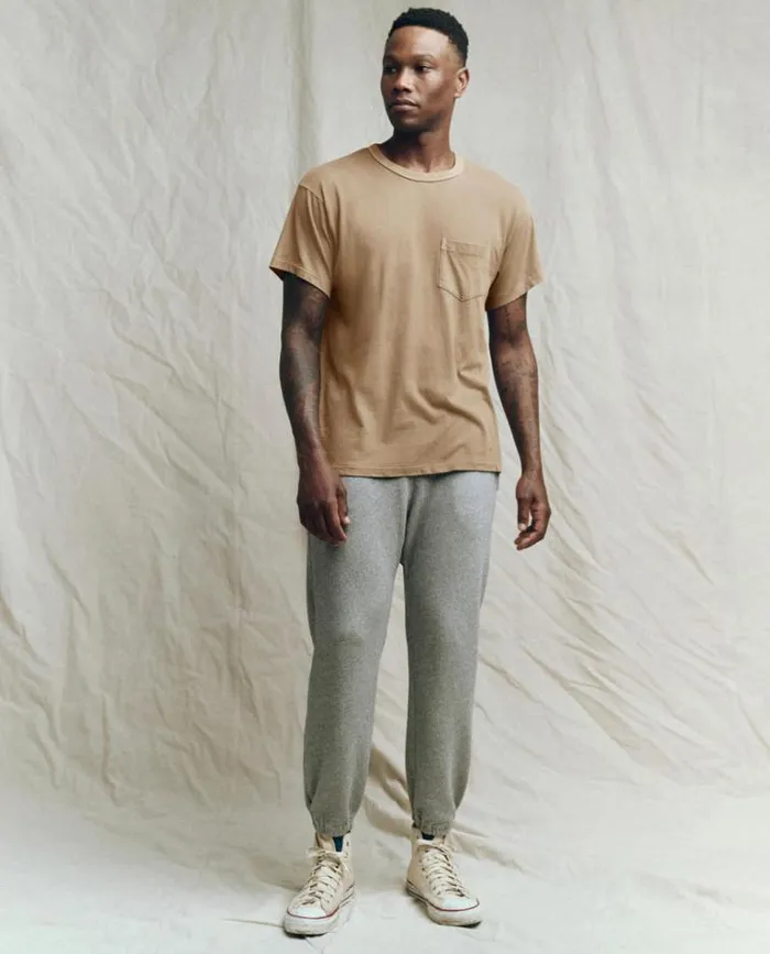 Tshirts Men039s The Great The Men039s Pocket Tee Fawn