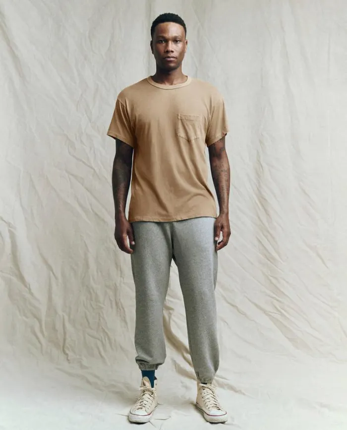 Tshirts Men039s The Great The Men039s Pocket Tee Fawn