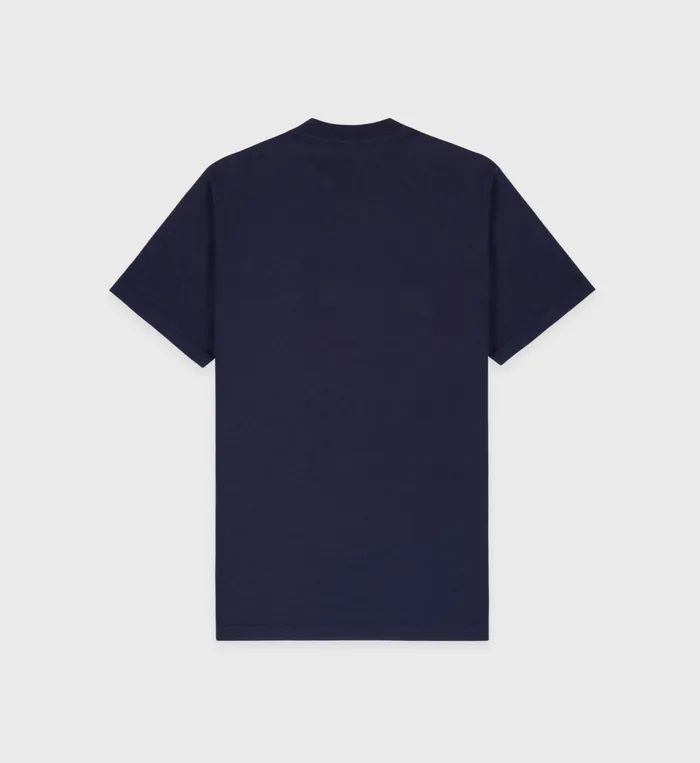 TShirts Men Sporty and Rich Sports TShirt 8211 NavyWhite