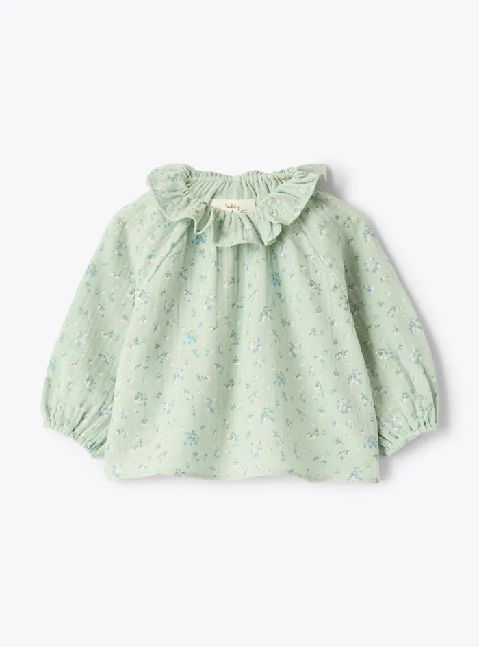 Tshirts Shirts And Bodies Baby 036 Il Gufo Organic Gauze Shirt