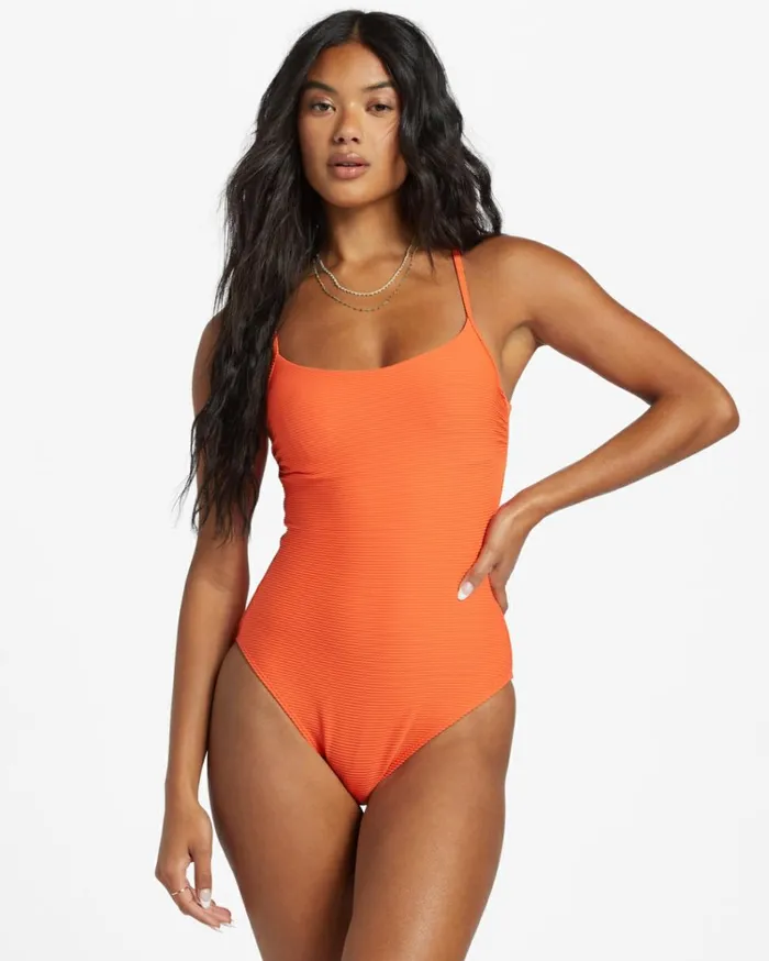 Tanlines OnePiece Swimsuit Coral Craze Women Billabong One Pieces