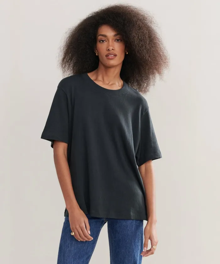 Tees and Tanks Women Jenni Kayne Relaxed Tee Black