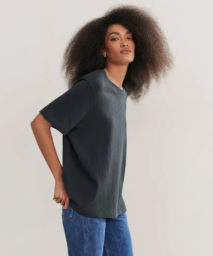 Tees and Tanks Women Jenni Kayne Relaxed Tee Black