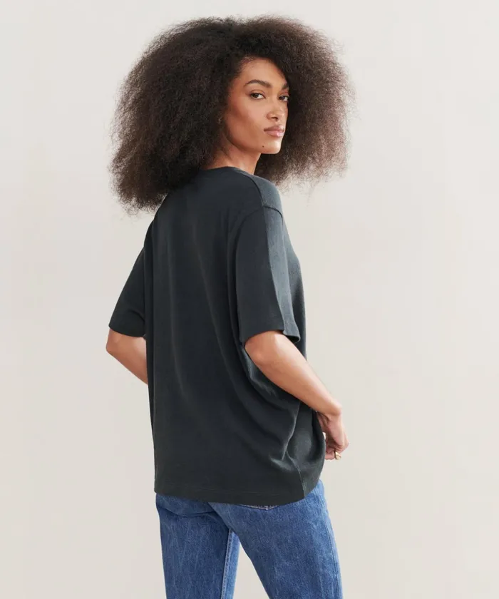 Tees and Tanks Women Jenni Kayne Relaxed Tee Black