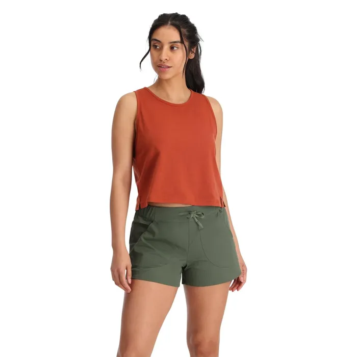 Tees and Tanks Womens Spyder Essentials Tank 8211 Dark Clay