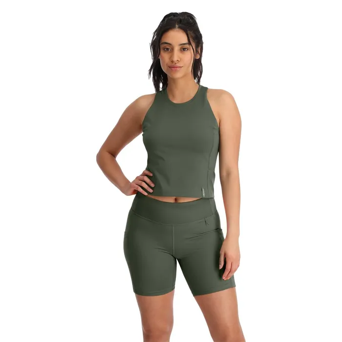 Tees and Tanks Womens Spyder Follow Me Trek Tank 8211 Thyme Green