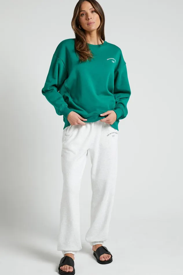 The Hunger Project X Showpo 8211 THP Crew Neck Sweatshirt In Green Women Showpo Activewear