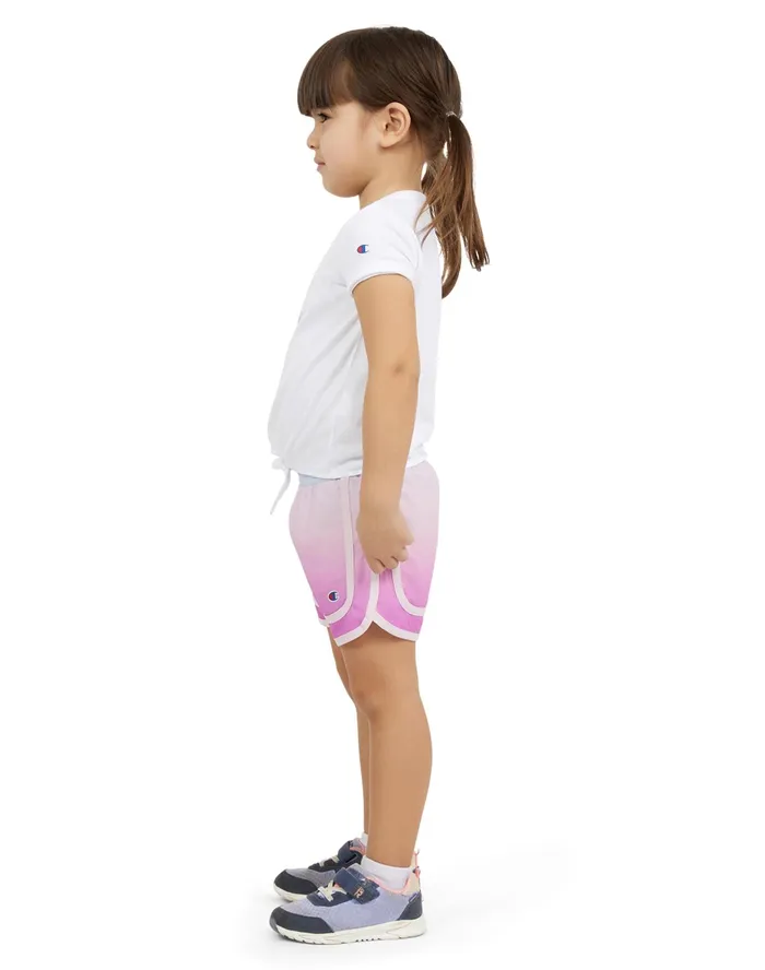 Toddler Girls039 TShirt and Shorts Set Bright White Kids Champion Tanks and TShirts