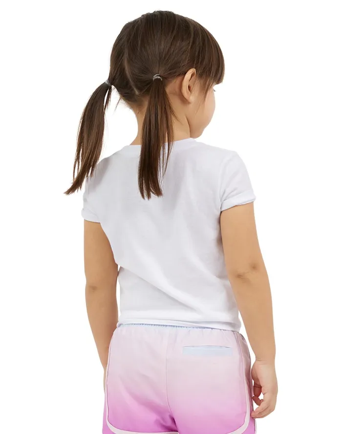 Toddler Girls039 TShirt and Shorts Set Bright White Kids Champion Tanks and TShirts