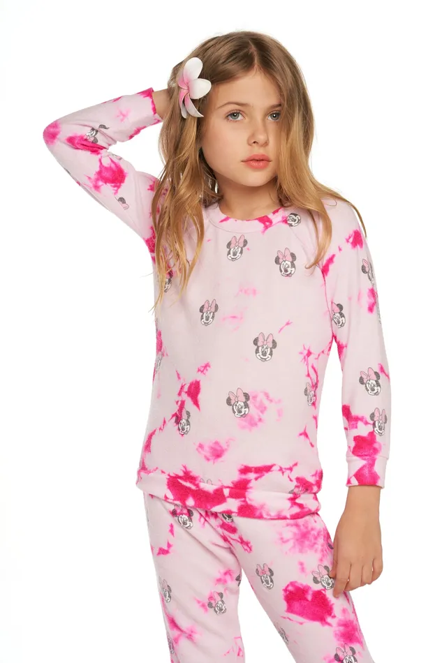 Tops Girls Disney Minnie Mouse Tie Dye Minnie Toss Chaser Brand Tops Girls Disney Minnie Mouse Tie Dye Minnie Toss Chaser Brand