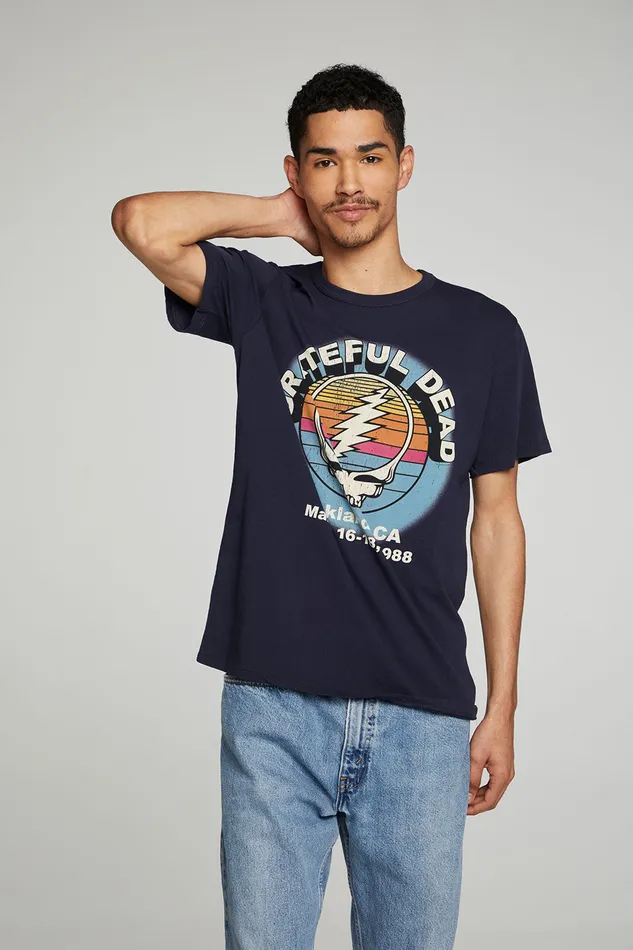 Tops Grateful Dead Oakland Ca 8211 Chaser Brand Mens