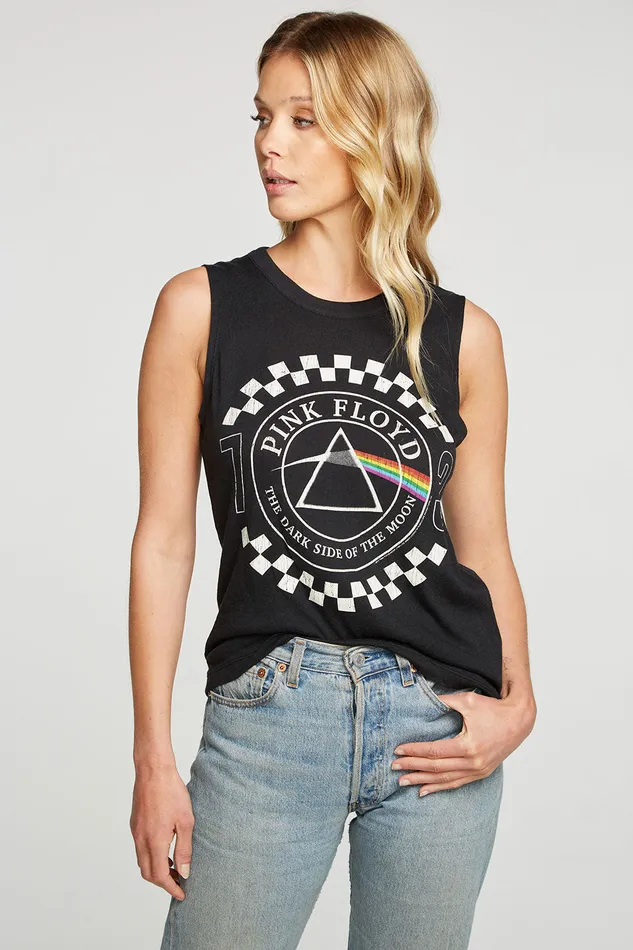 Tops Pink Floyd Dark Side of the Moon 73 Chaser Brand Womens