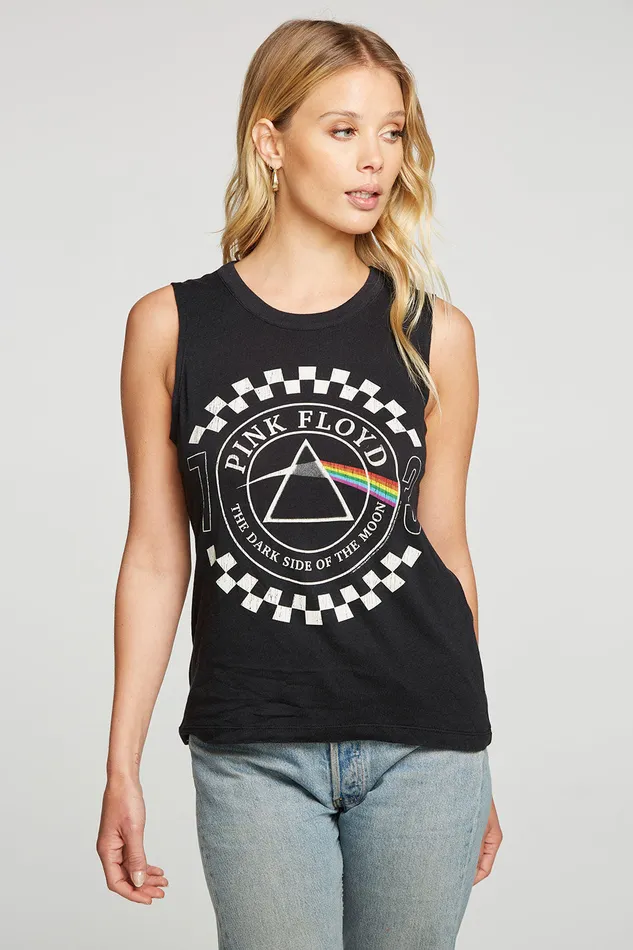 Tops Pink Floyd Dark Side of the Moon 73 Chaser Brand Womens
