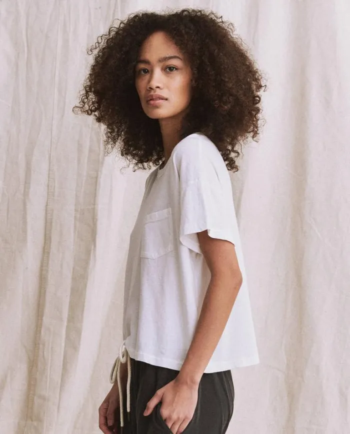 Tops Women039s The Great The Pocket Tee True White