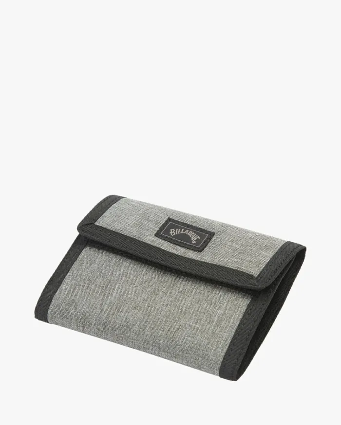 Tribong Lite TriFold Wallet Grey Heather Men Billabong Belts