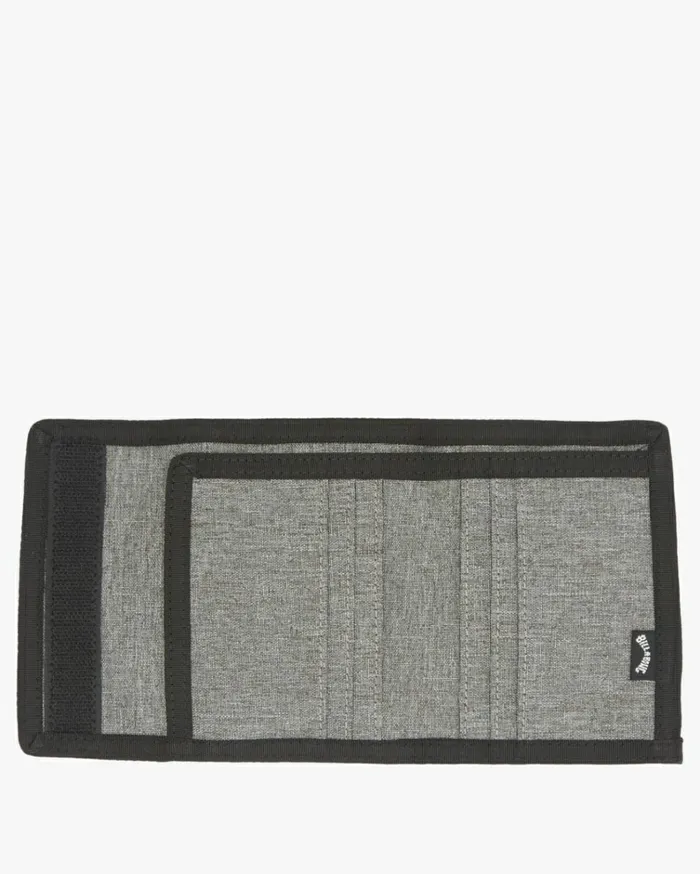 Tribong Lite TriFold Wallet Grey Heather Men Billabong Belts