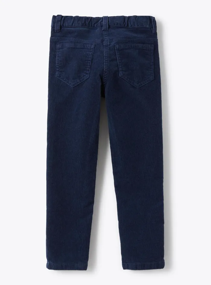Trousers And Leggings Girl 216 Il Gufo Fivepocket Corduroy Pants